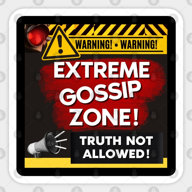 Extreme Gossip zone 1 Sticker by Dippity Dow Five